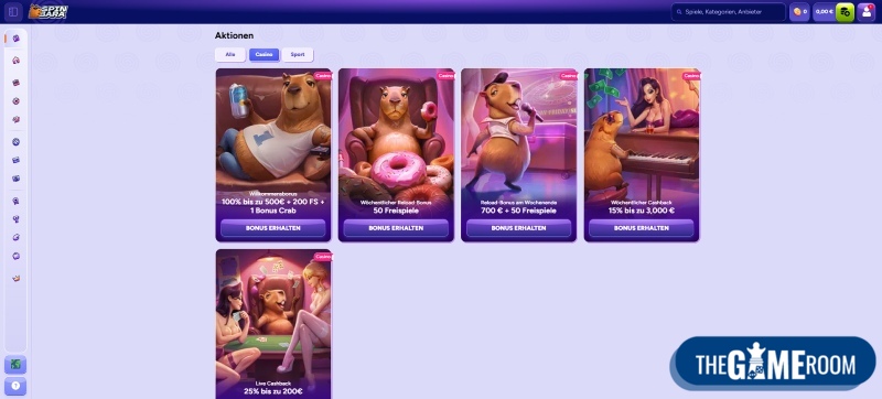 Bonusaktivierung im Online Casino