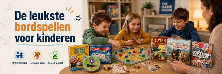 De leukste bordspellen voor kinderen